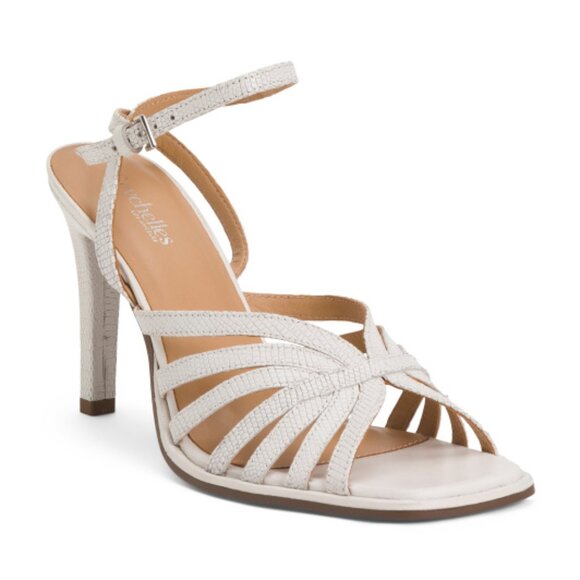 SEYCHELLES Leather Dress To Impress Dress Heels - Picture 1 of 4